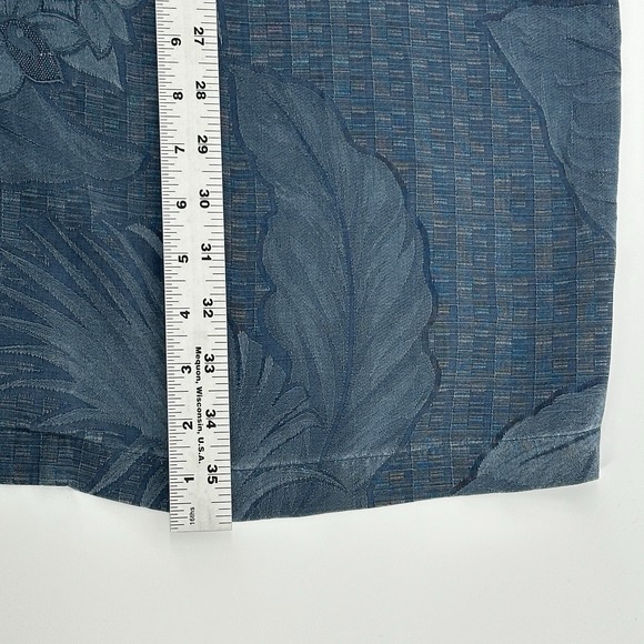Tommy Bahama 100% Silk Shirt Mens 2XT Blue Short Sleeve Floral Hawaiian Tropical - Picture 10 of 10